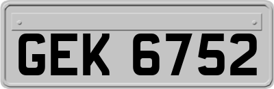 GEK6752
