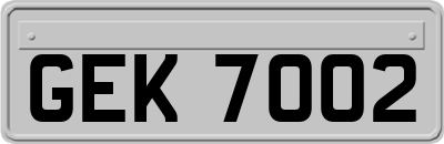 GEK7002