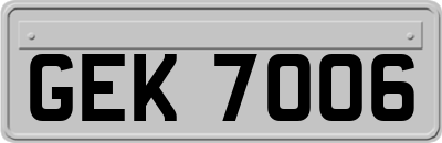 GEK7006