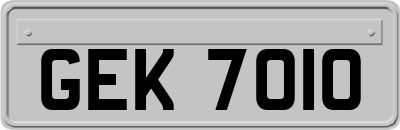 GEK7010