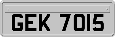 GEK7015
