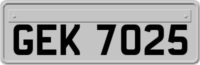 GEK7025