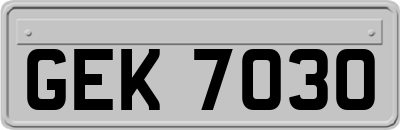 GEK7030