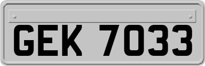 GEK7033