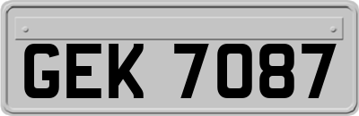 GEK7087