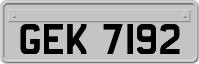 GEK7192