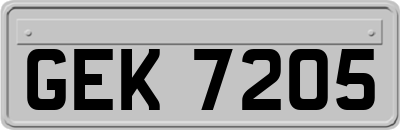 GEK7205