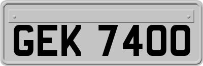 GEK7400