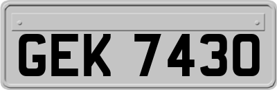 GEK7430