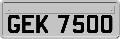 GEK7500