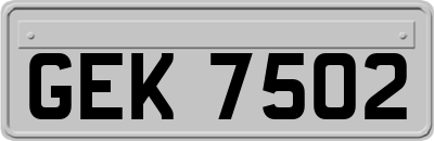 GEK7502