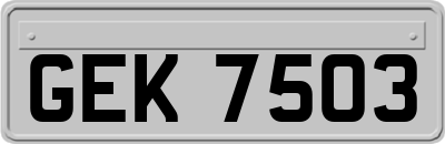 GEK7503
