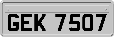 GEK7507