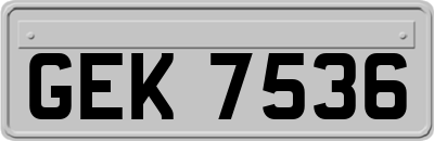 GEK7536