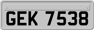 GEK7538