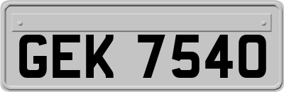 GEK7540