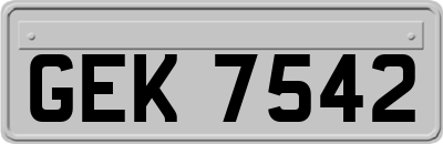 GEK7542