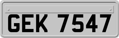 GEK7547