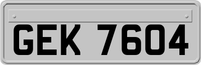 GEK7604
