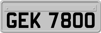 GEK7800
