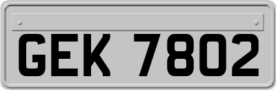 GEK7802