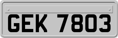 GEK7803
