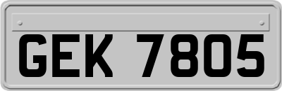 GEK7805