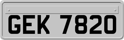 GEK7820