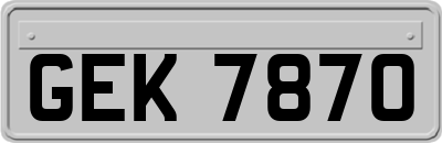 GEK7870