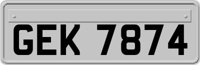 GEK7874