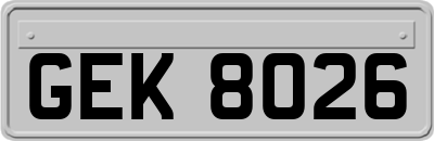 GEK8026