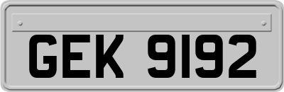 GEK9192