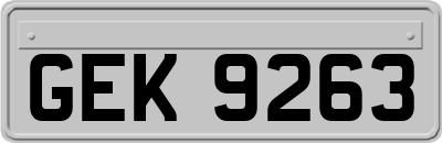 GEK9263