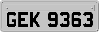 GEK9363