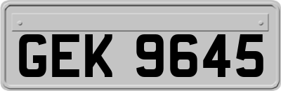 GEK9645