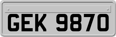 GEK9870