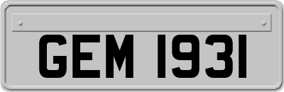GEM1931