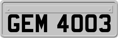 GEM4003