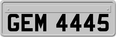 GEM4445