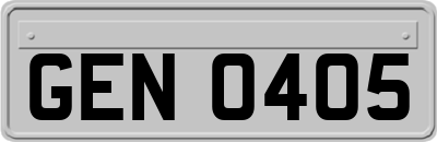 GEN0405