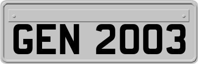 GEN2003