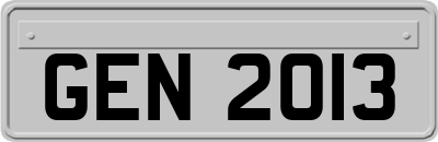 GEN2013