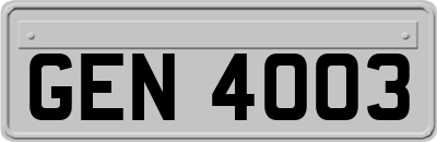 GEN4003