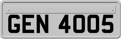 GEN4005