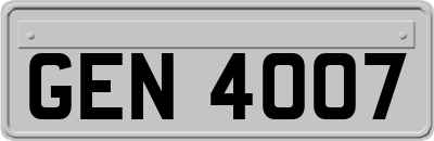 GEN4007