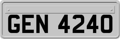 GEN4240