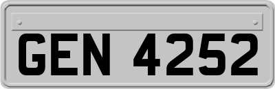 GEN4252