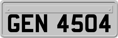 GEN4504