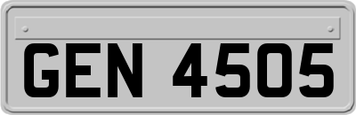 GEN4505