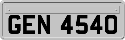 GEN4540